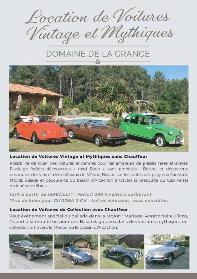 Bed and Breakfast Domaine De La Grange Carcans Exteriér fotografie
